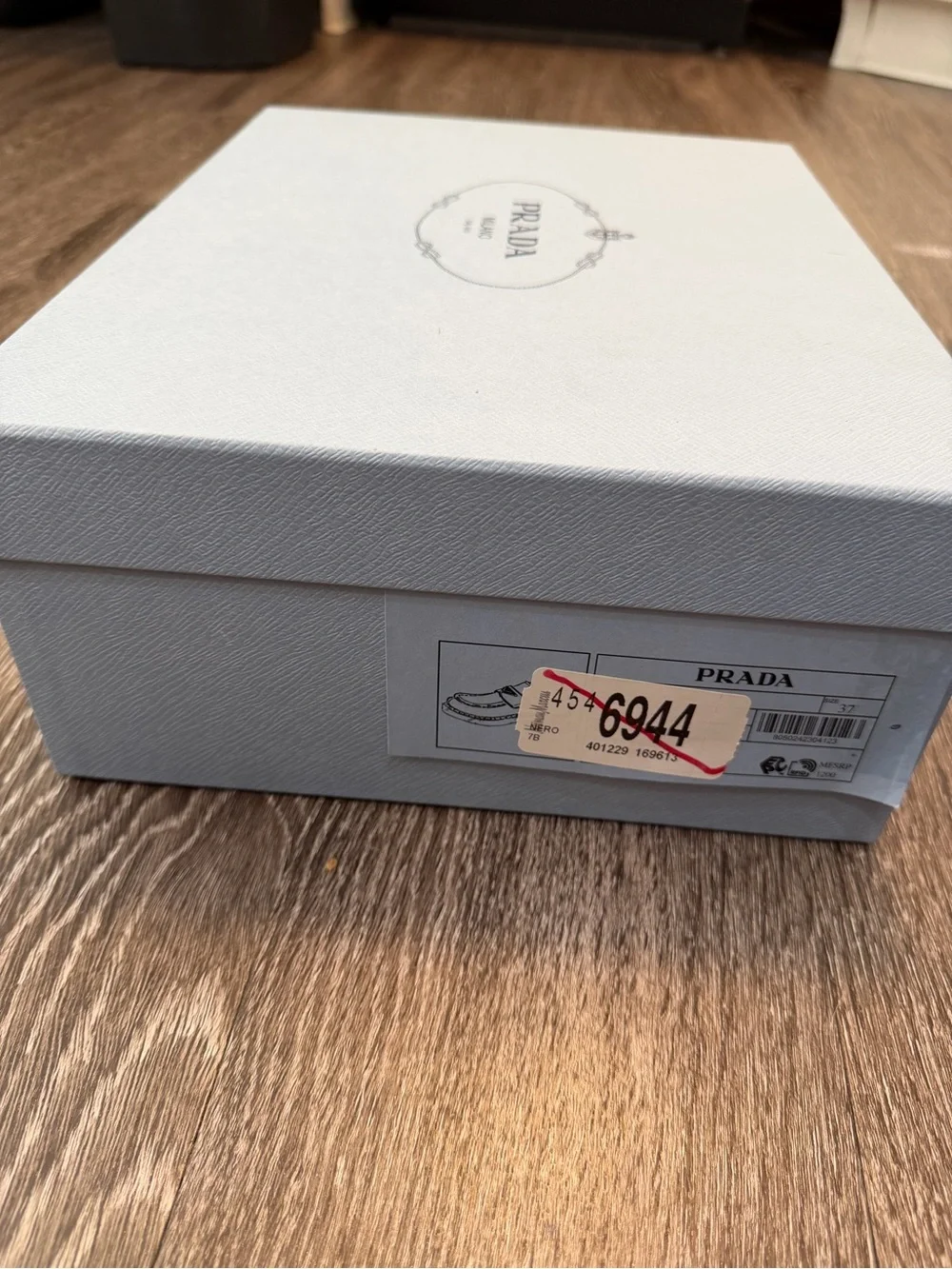 Prada patent leather